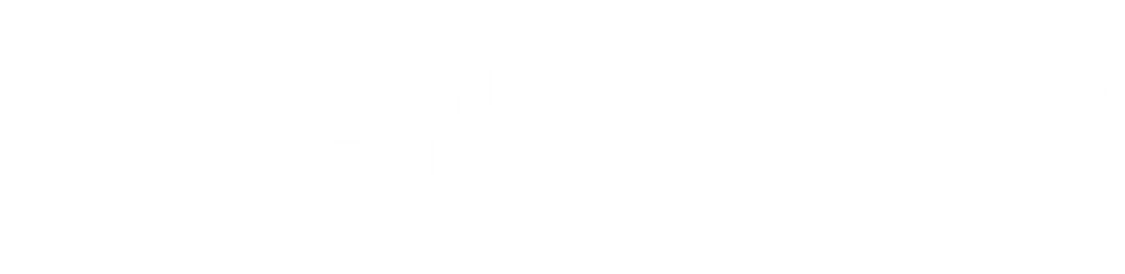 arborknot tm logo white