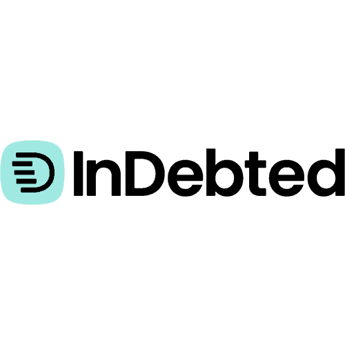 indebted logo square
